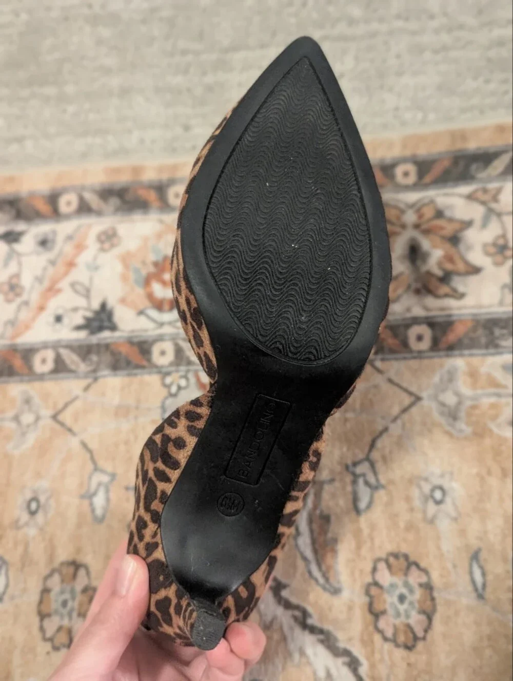 Leopard Print Pointed-Toe Women's Pumps